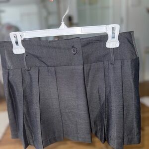 Edikted Gray High-Waist Skirt